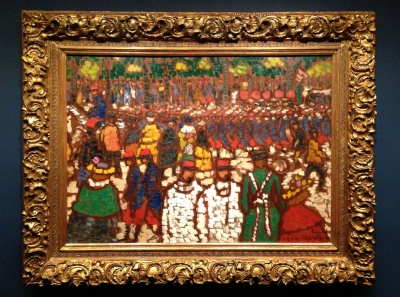 József Rippl-Rónai: Marching French Soldiers, 1914